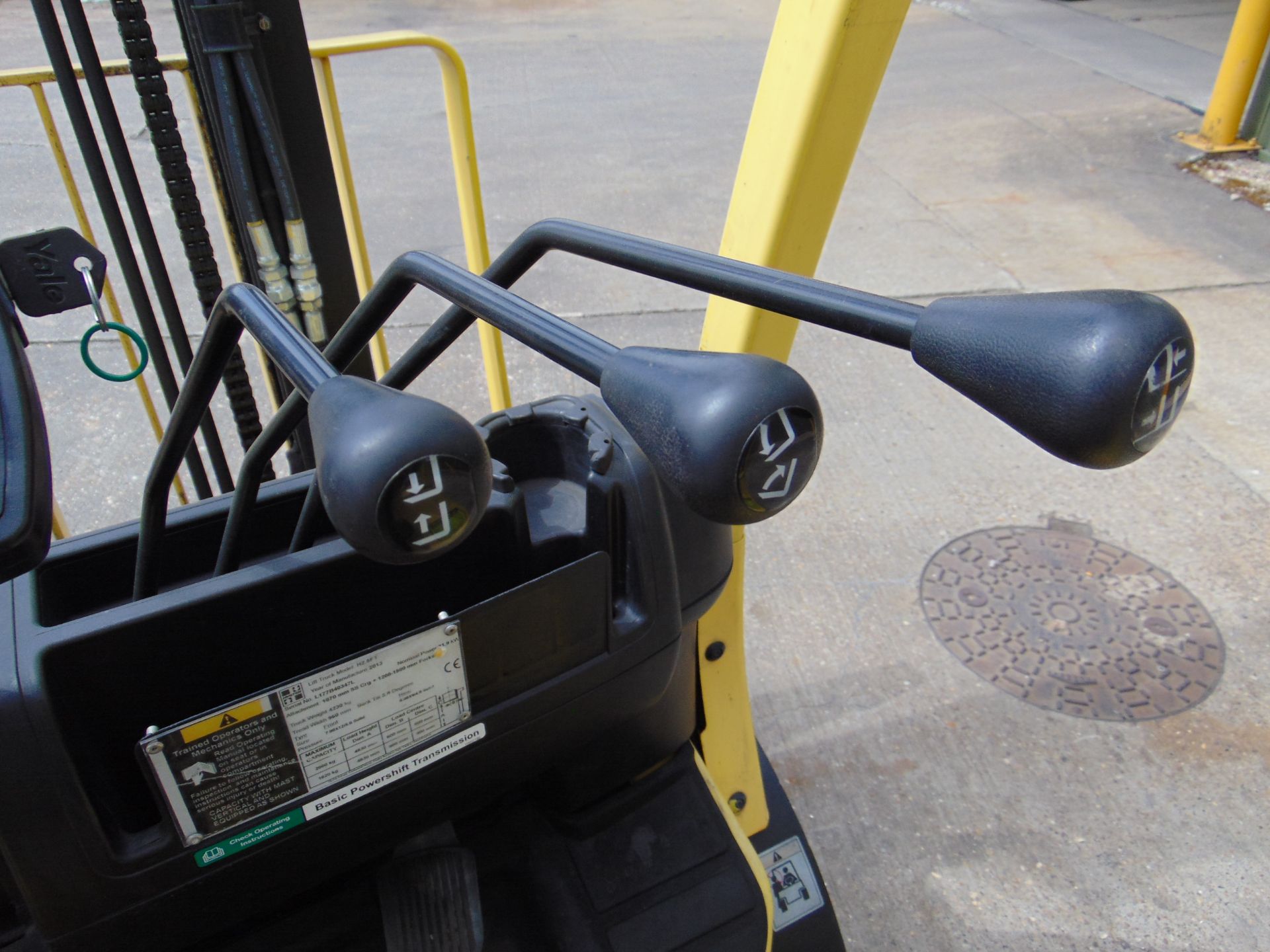 Ex Reserve Hyster H2.5FT 2500Kg Diesel Forklift Only 808 Hours! - Image 14 of 19