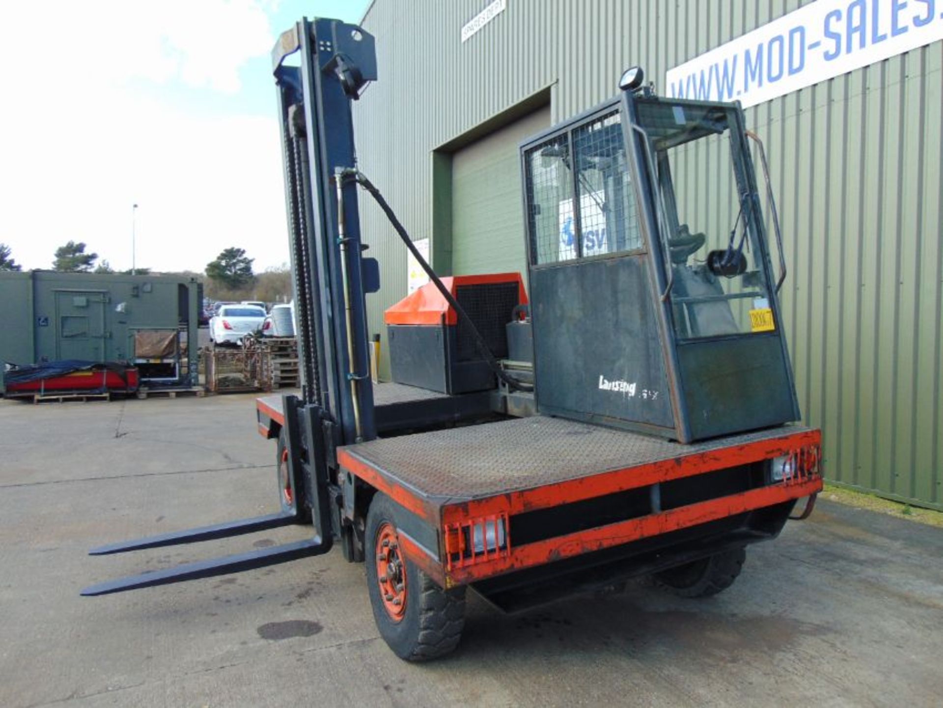 Linde S50 Sideloader Diesel Forklift 1882 hrs ! - Image 10 of 25