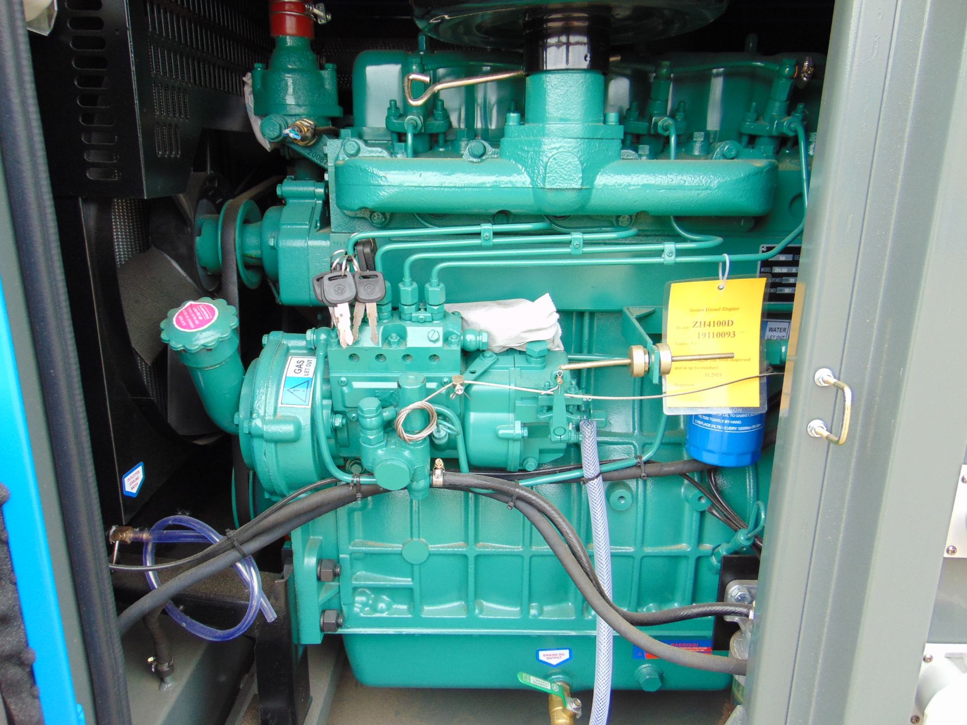 UNISSUED 50 KVA 3 Phase Silent Diesel Generator Set - Image 9 of 21