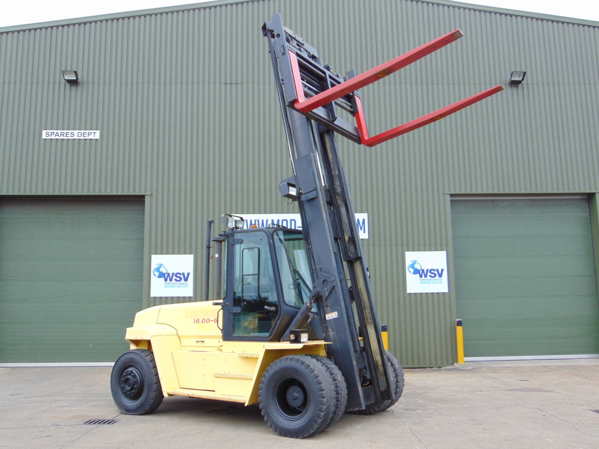 Ex Reserve Hyster H16.00 XM High capacity 16 Tonne Forklift ONLY 1,784 Hours! - Image 17 of 33