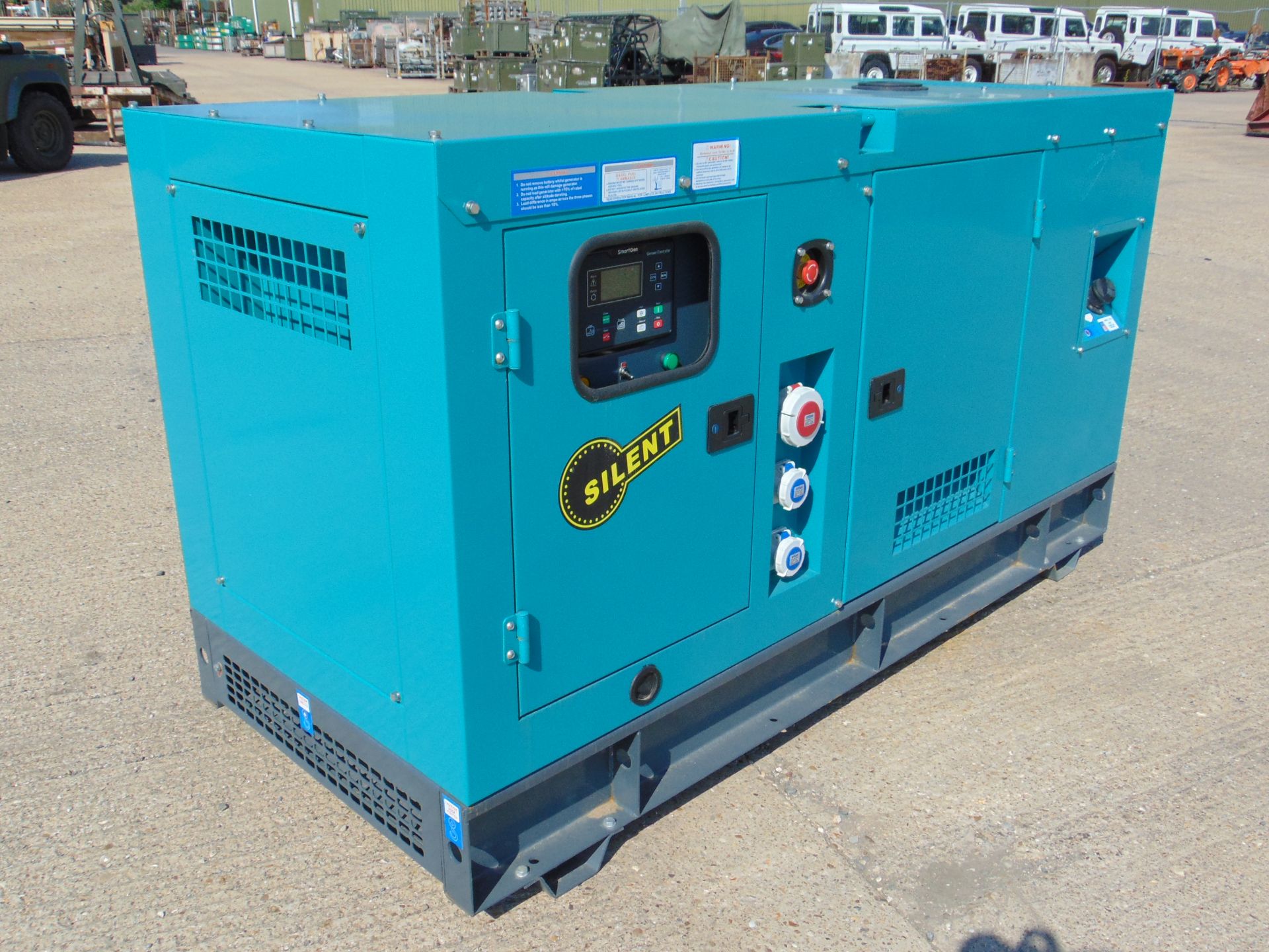 UNISSUED 60 KVA 3 Phase Silent Diesel Generator Set - Bild 2 aus 19