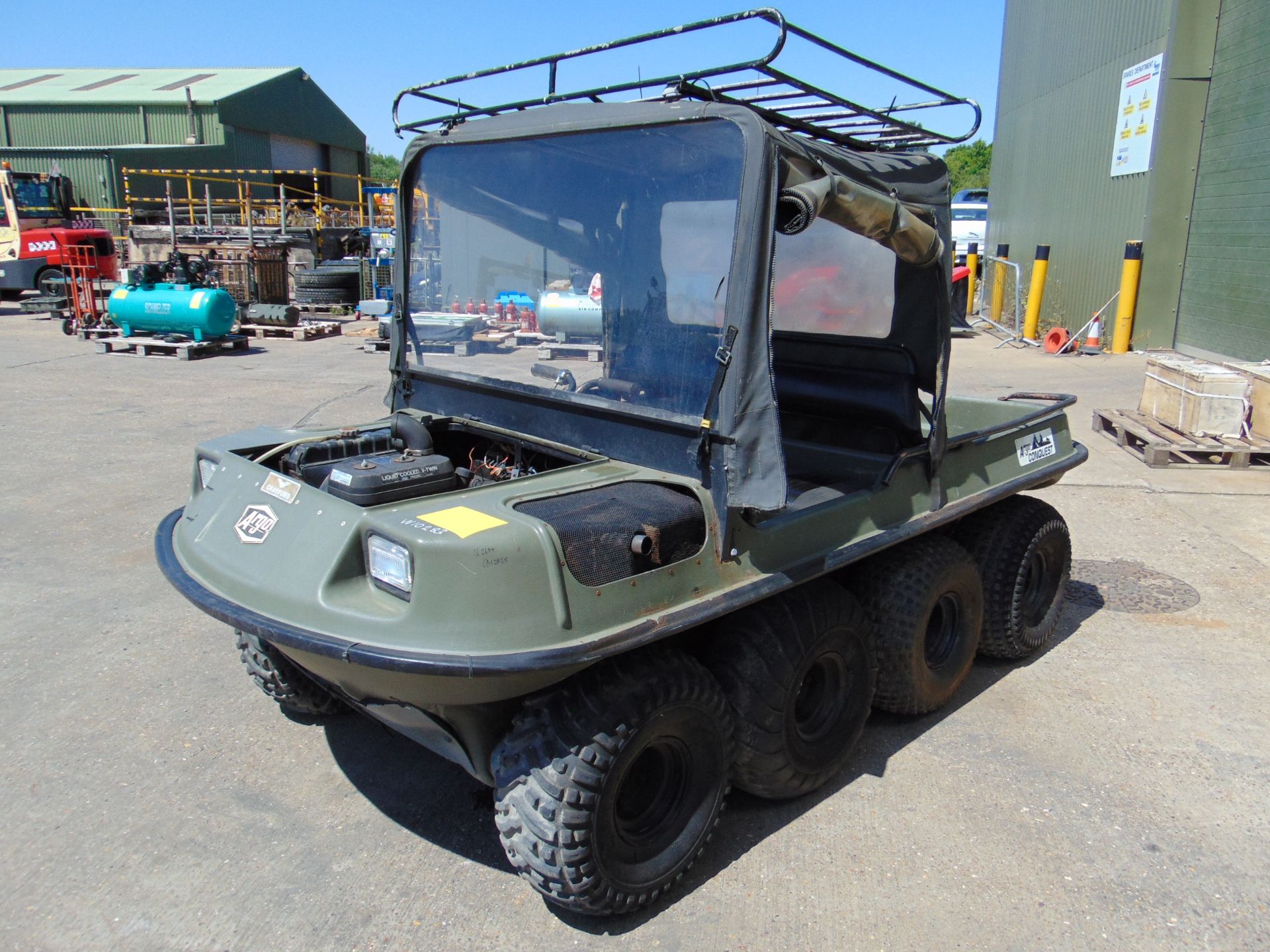 Argocat 8x8 Conquest Amphibious ATV c/w Full Cab ONLY 1,513 Hours! - Image 4 of 26