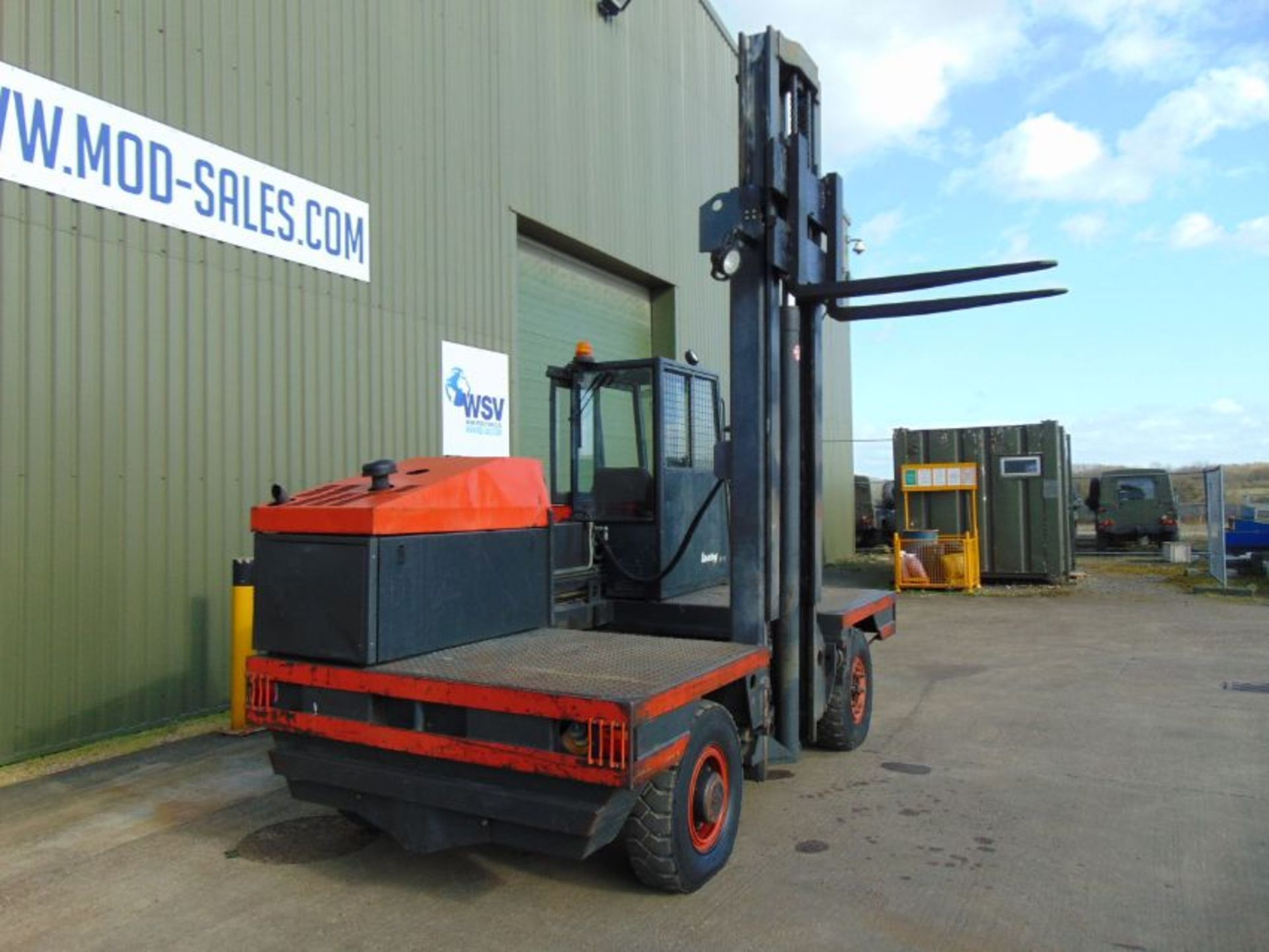 Linde S50 Sideloader Diesel Forklift 1882 hrs ! - Image 5 of 25