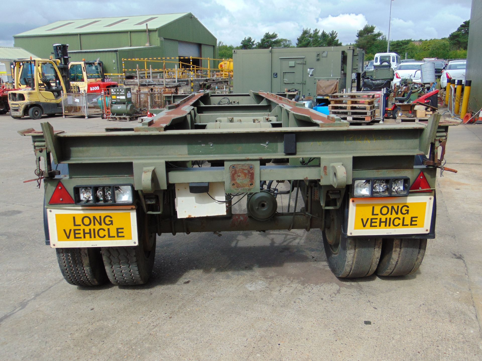 King DB20 2 axle drawbar skeletal trailer - Image 5 of 16