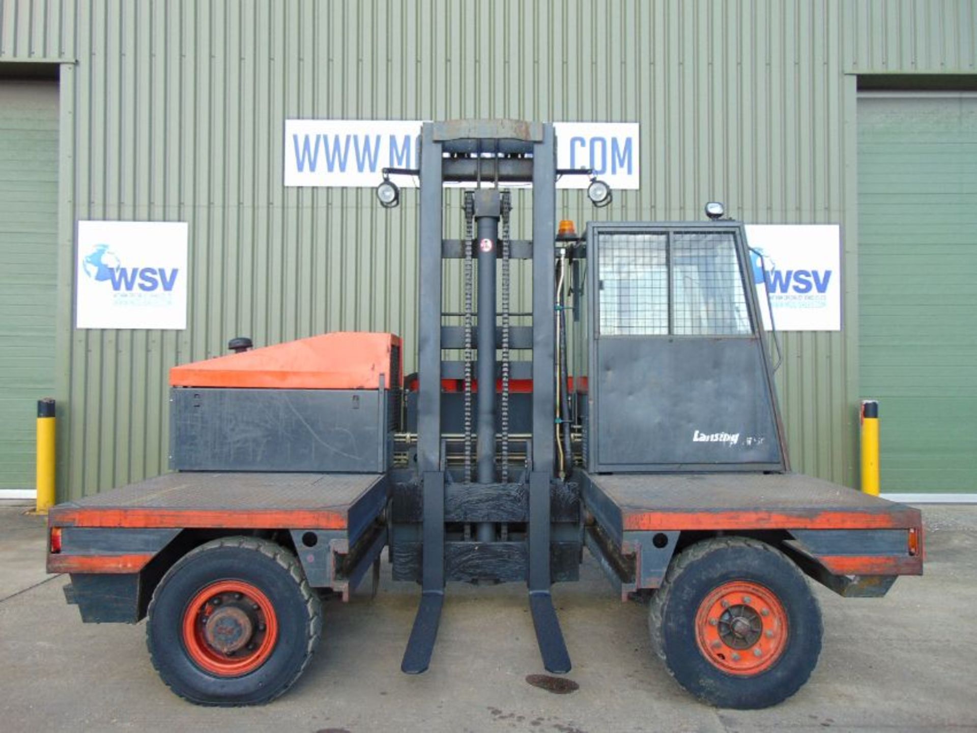 Linde S50 Sideloader Diesel Forklift 1882 hrs !