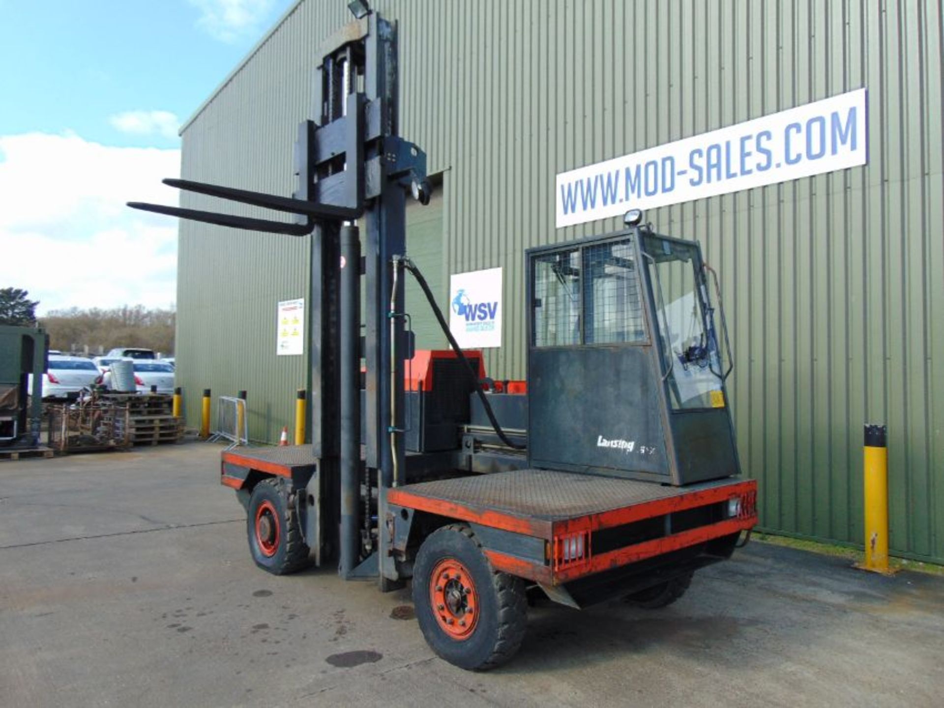 Linde S50 Sideloader Diesel Forklift 1882 hrs ! - Image 6 of 25