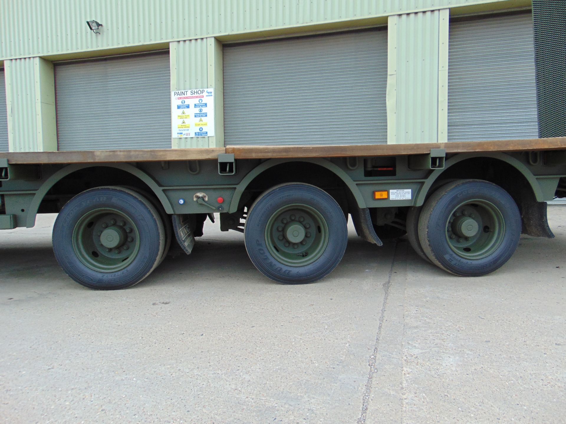 Ex Reserve King GTS38 Tri Axle Stepframe trailer - Image 11 of 34