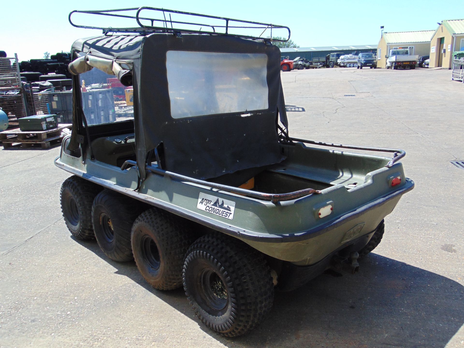 Argocat 8x8 Conquest Amphibious ATV c/w Full Cab ONLY 1,513 Hours! - Image 9 of 26