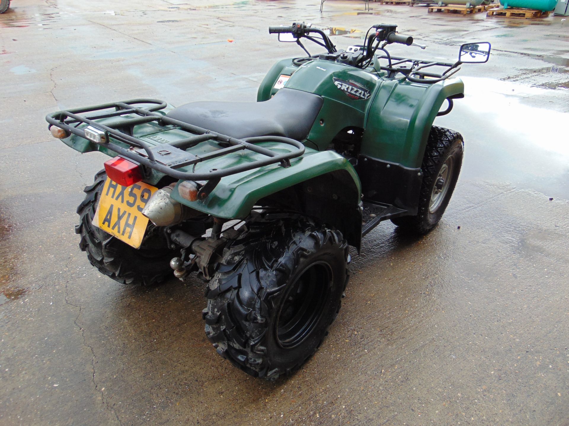 2009 Yamaha Grizzly 350 4 x 4 Quad 2103 miles - Bild 9 aus 13