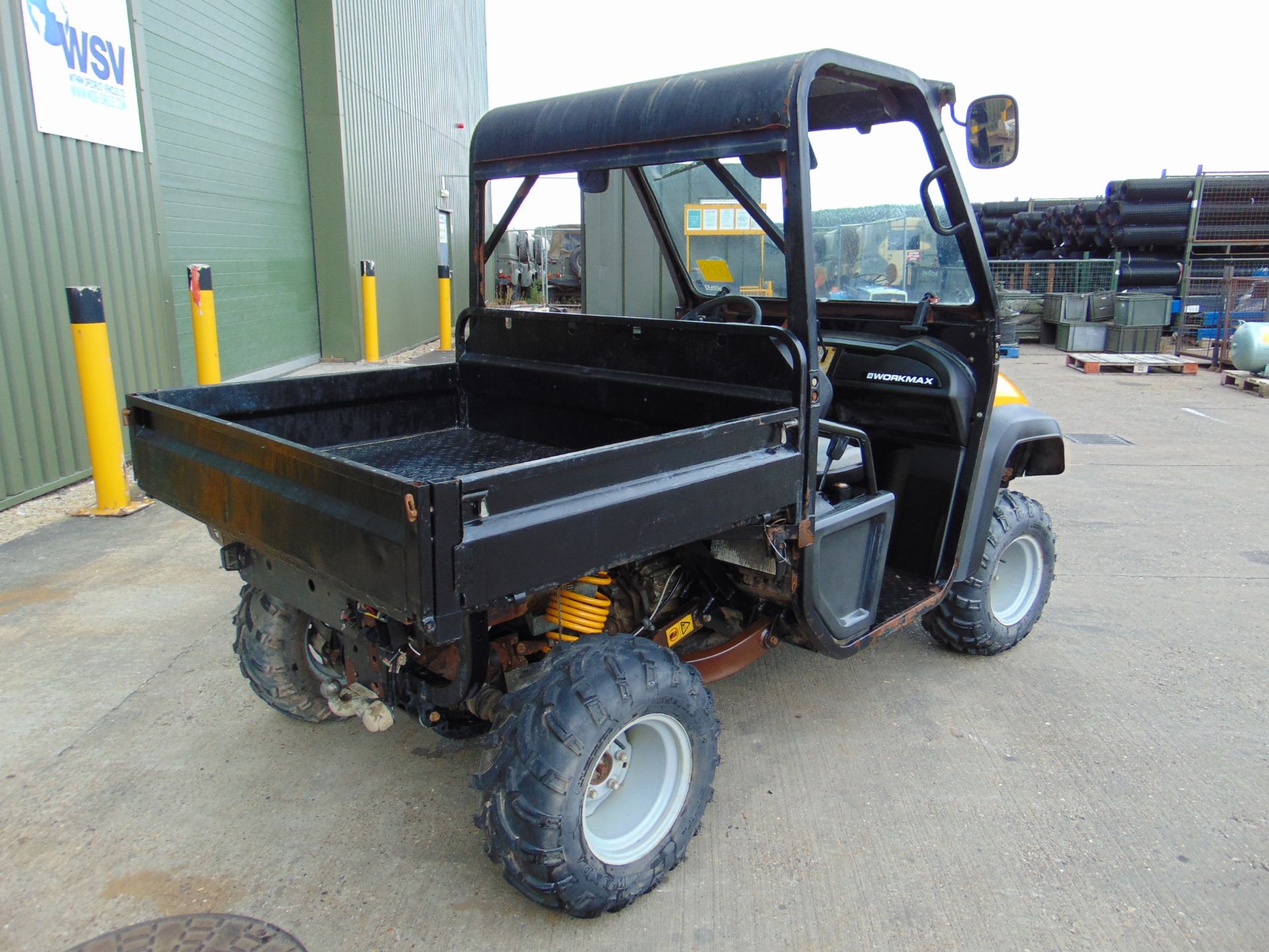 JCB Workmax 4WD Diesel Utility Vehicle UTV Only 359 Hours! - Image 6 of 18