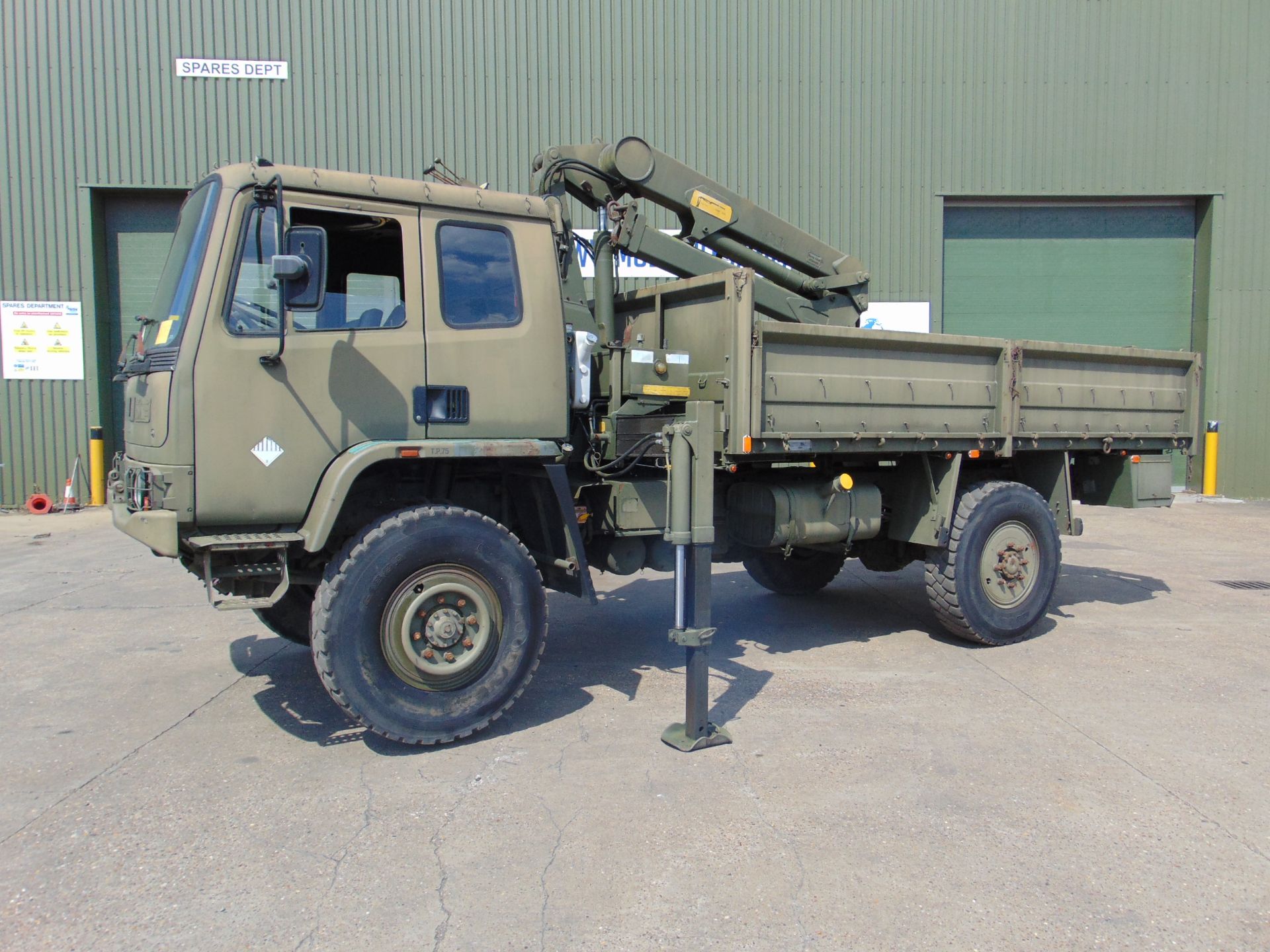 LHD Leyland DAF 4X4 Truck complete with Atlas Crane - Image 5 of 26