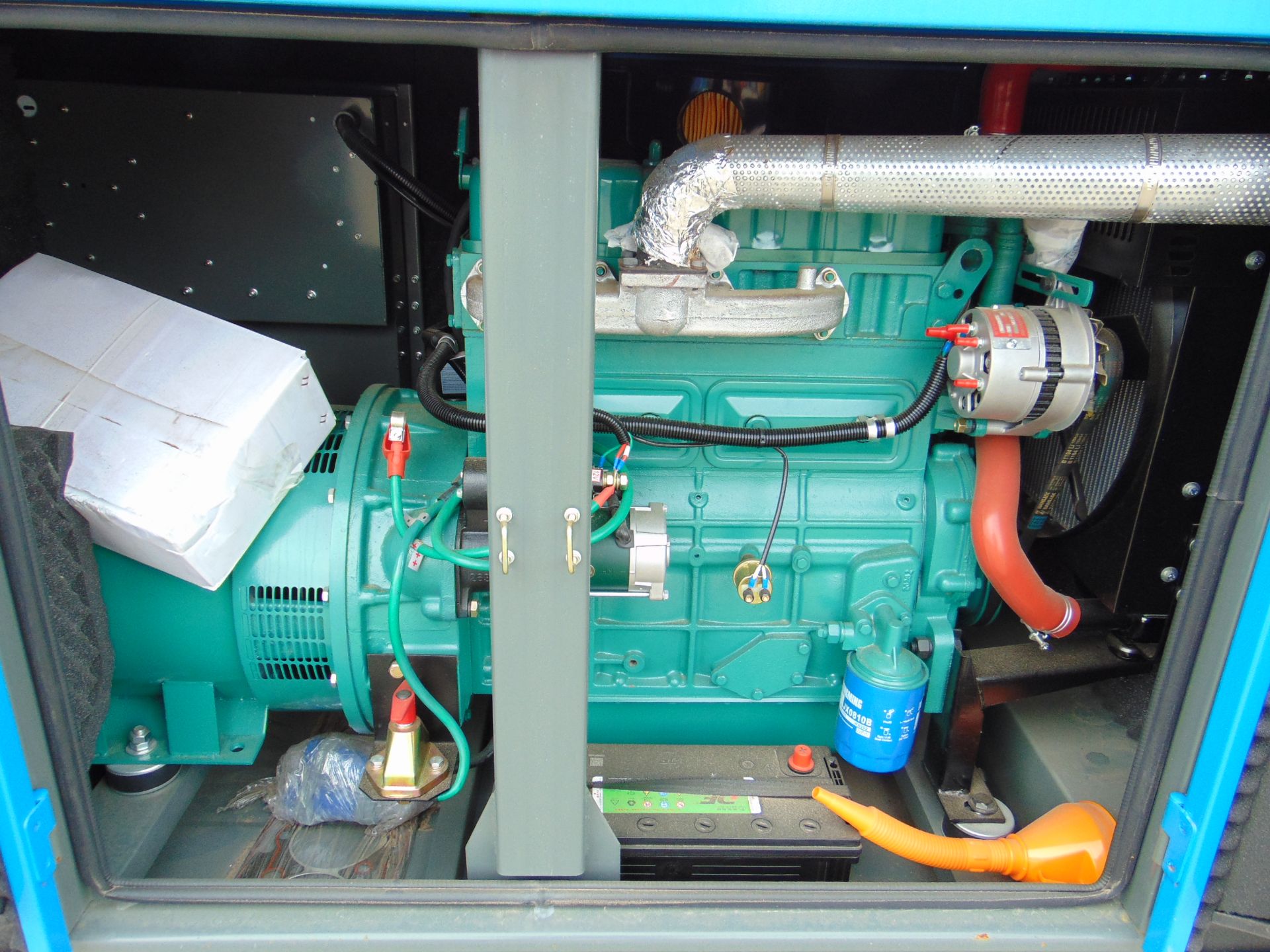 UNISSUED 50 KVA 3 Phase Silent Diesel Generator Set - Image 11 of 21