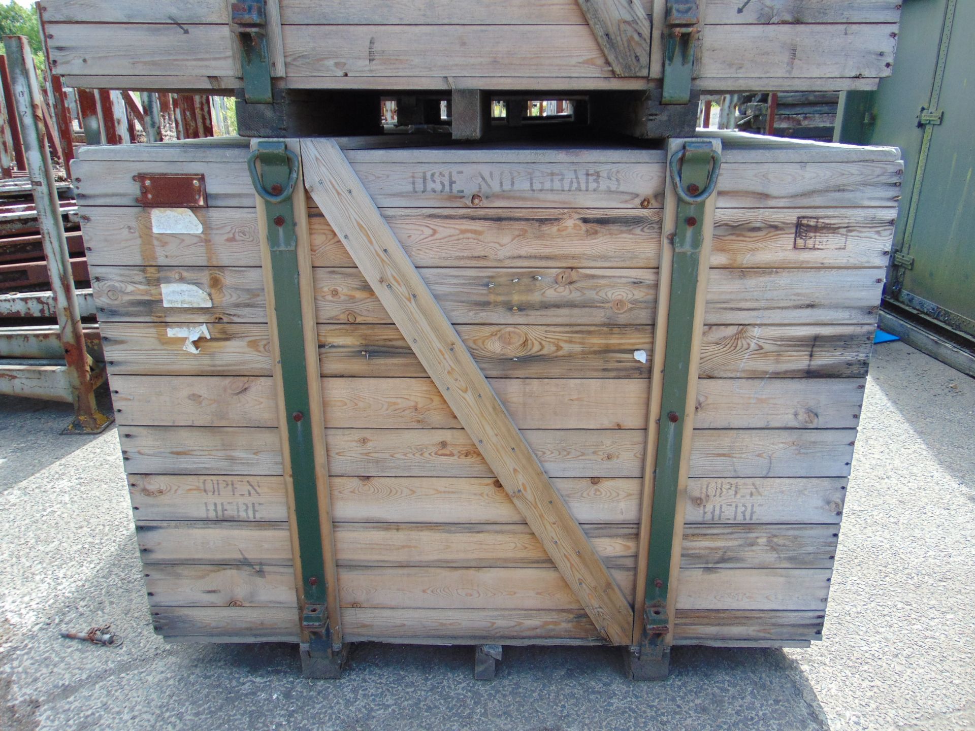 Qty 6 x Heavy Duty Engine Shipping Crates - Bild 2 aus 5