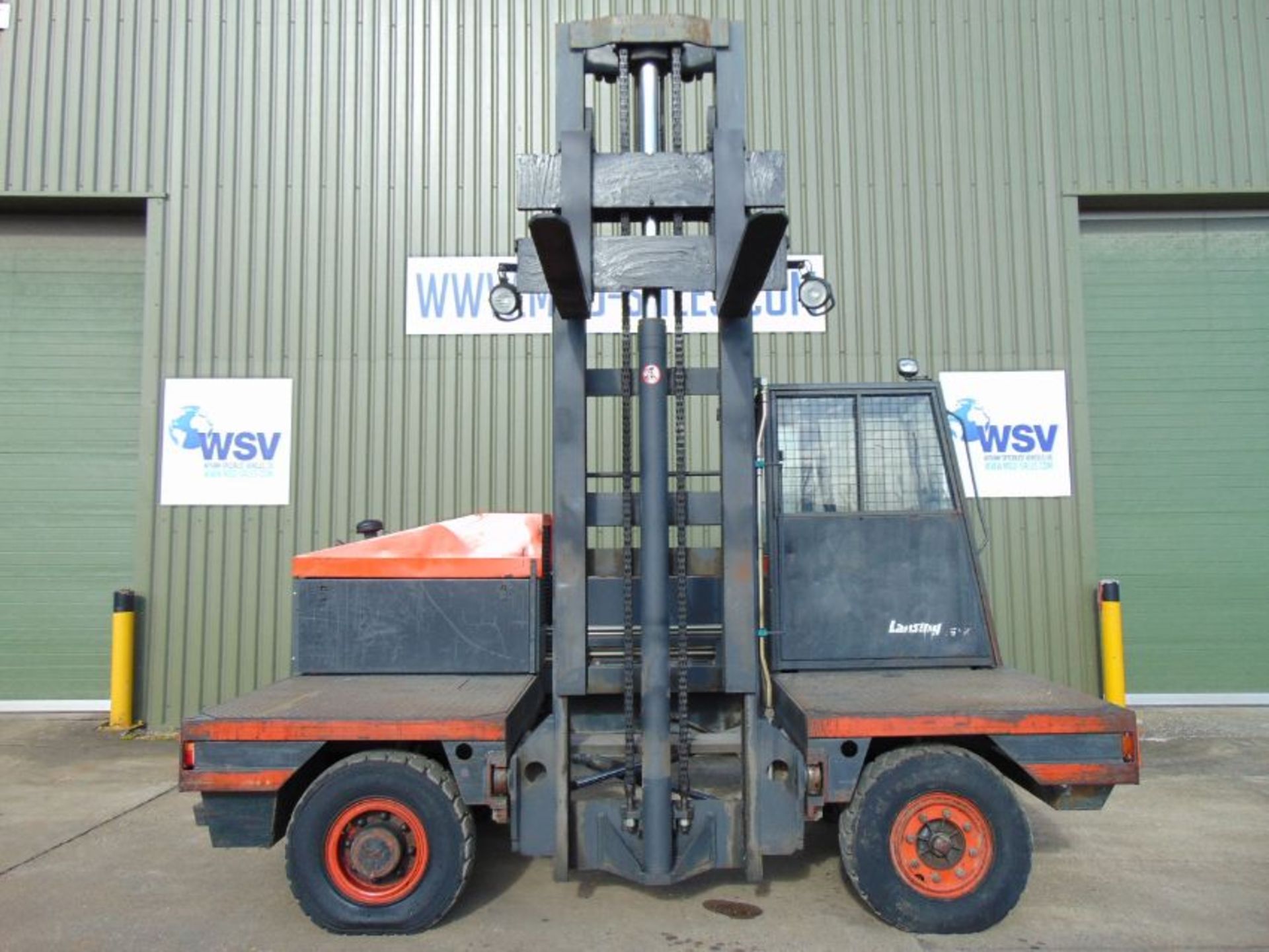 Linde S50 Sideloader Diesel Forklift 1882 hrs ! - Image 2 of 25