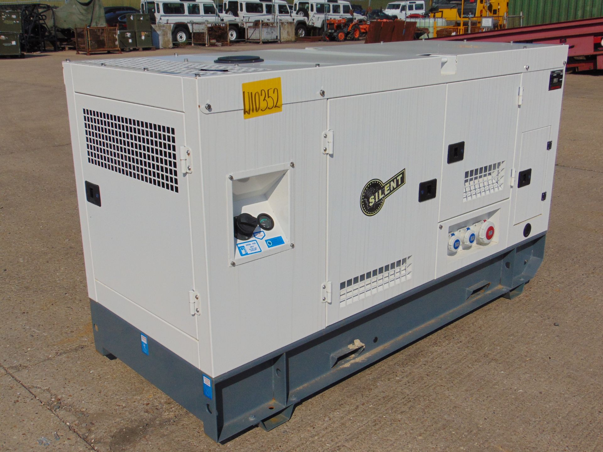 UNISSUED WITH TEST HOURS ONLY 70 KVA 3 Phase Silent Diesel Generator Set - Image 2 of 19