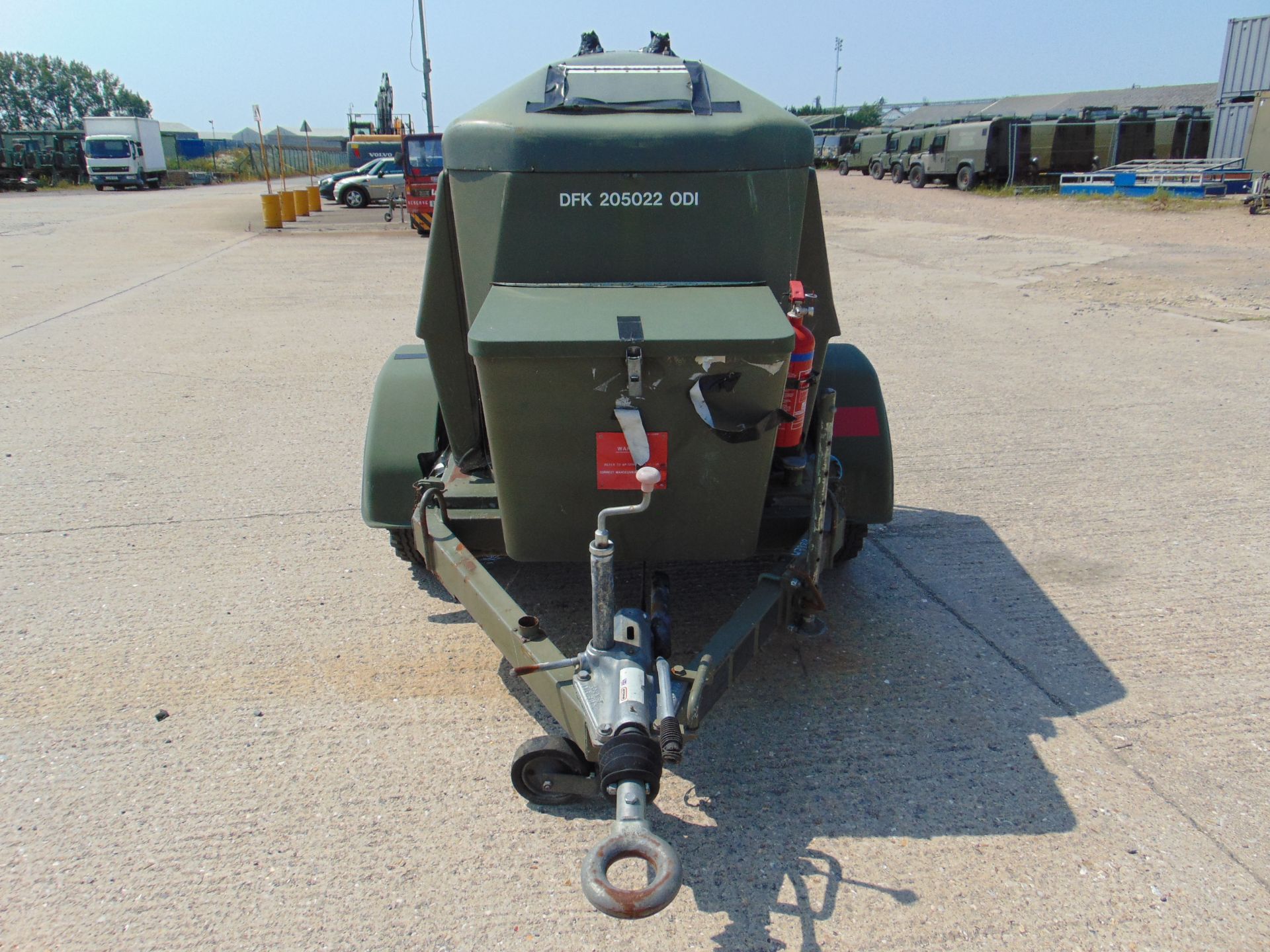 Ex Uk Royal Air Force Trailer Mounted 25 KVA Generator - Image 2 of 14