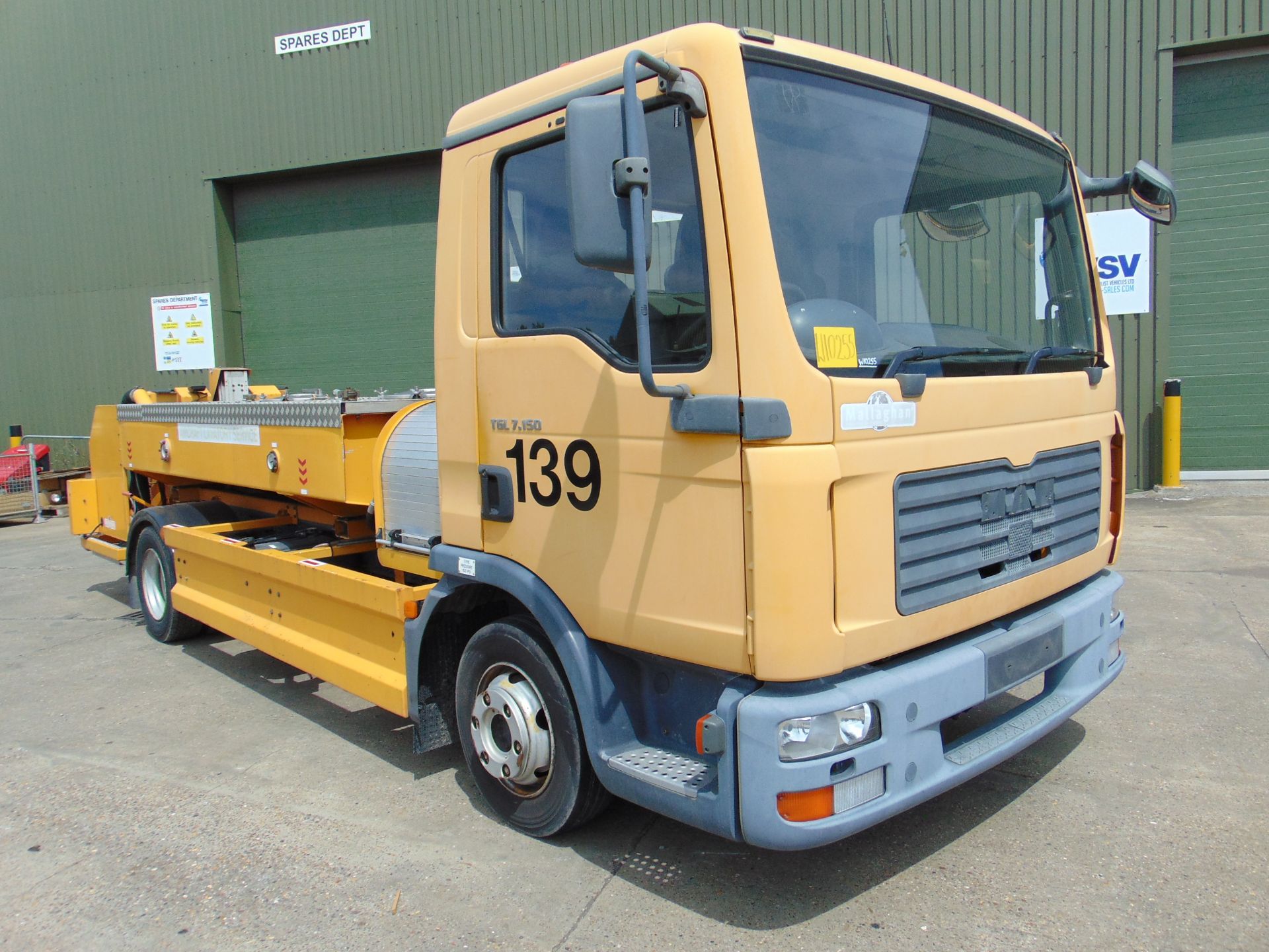 MAN TGL 7.150 4x2 Mallaghan TSU3000 Aircraft Toilet Service Truck ONLY 43,544km - Image 2 of 31