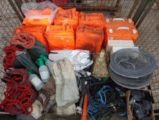 Spill Kits, Ropes, First Aid Kits, Safety Gloves etc