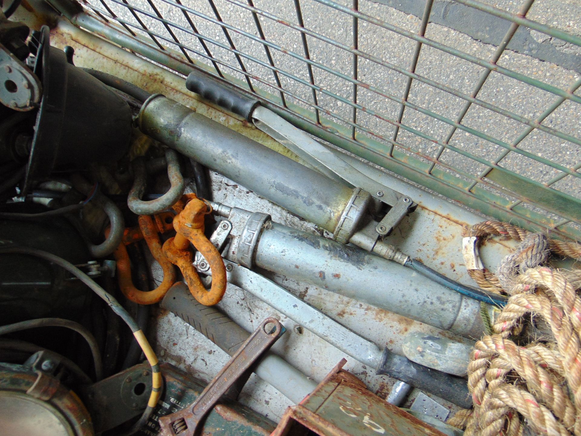 Mixed Stillage of Tools, Tool Boxes, FV Search Lights etc - Image 3 of 7