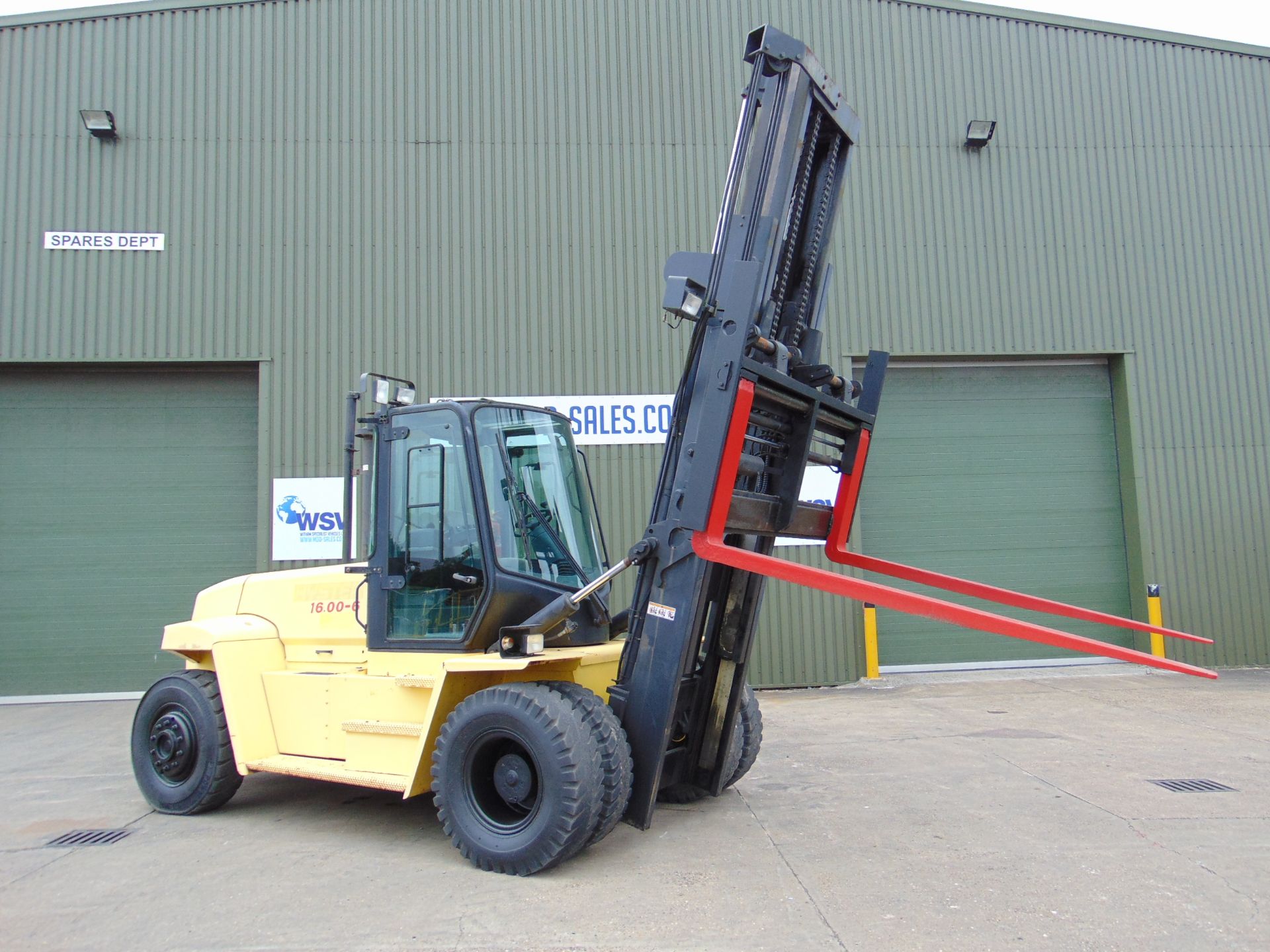 Ex Reserve Hyster H16.00 XM High capacity 16 Tonne Forklift ONLY 1,784 Hours! - Image 19 of 33