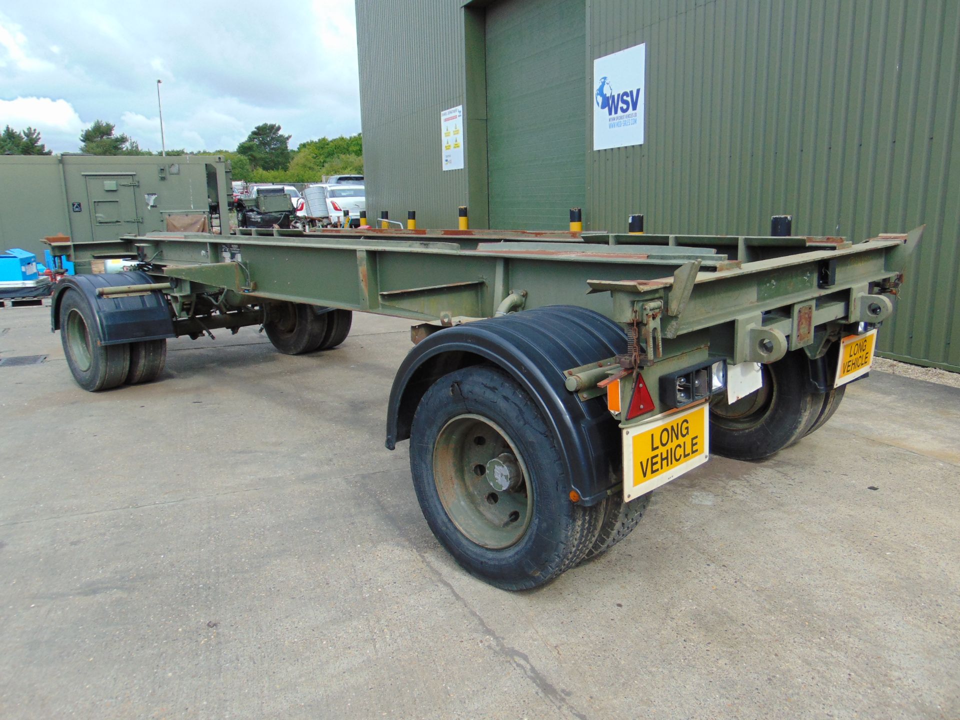 King DB20 2 axle drawbar skeletal trailer - Image 6 of 16