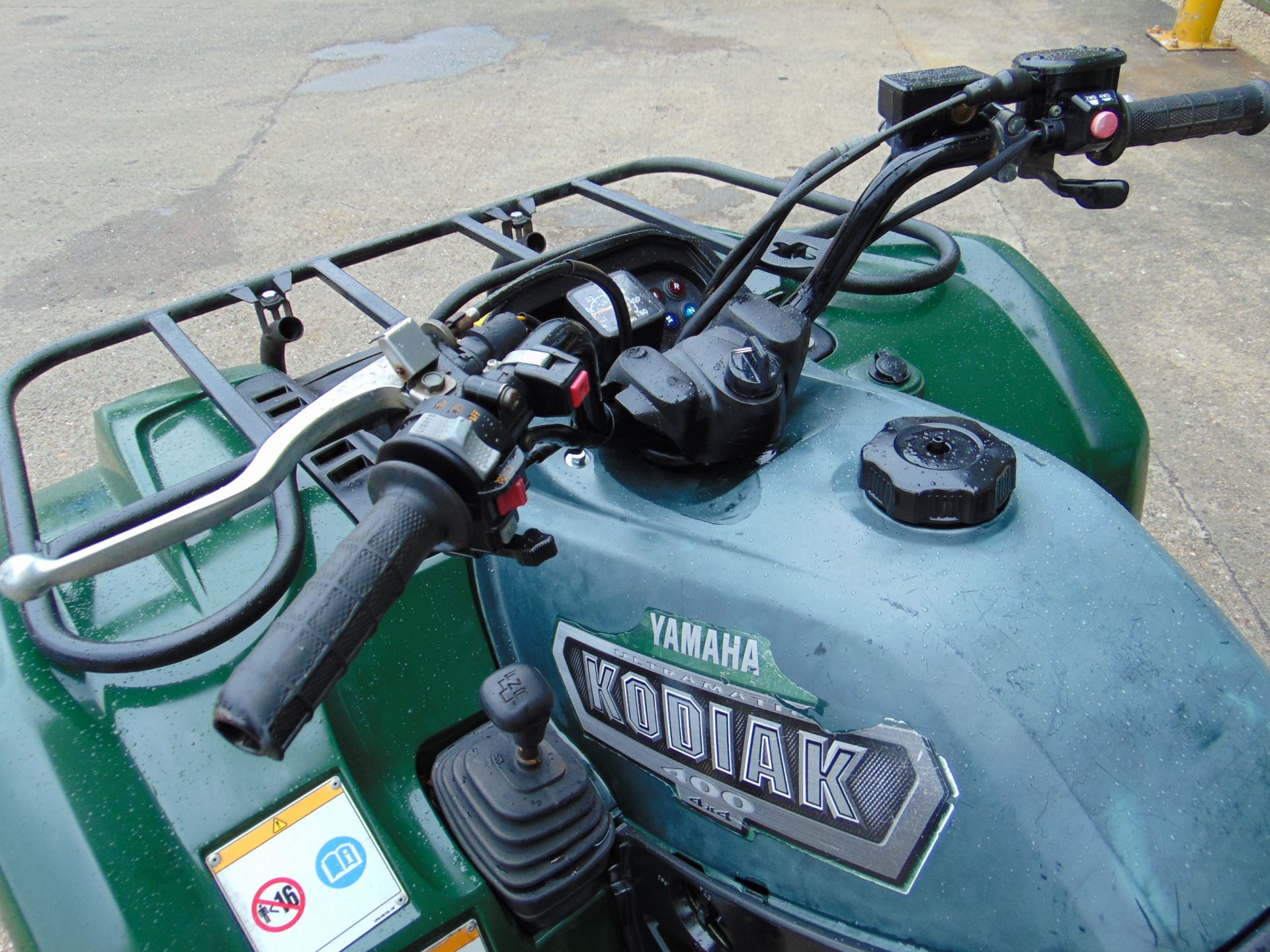 Yamaha Kodiak 400 Ultramatic 4 x 4 Quad Bike with front and rear carriers - Bild 19 aus 20