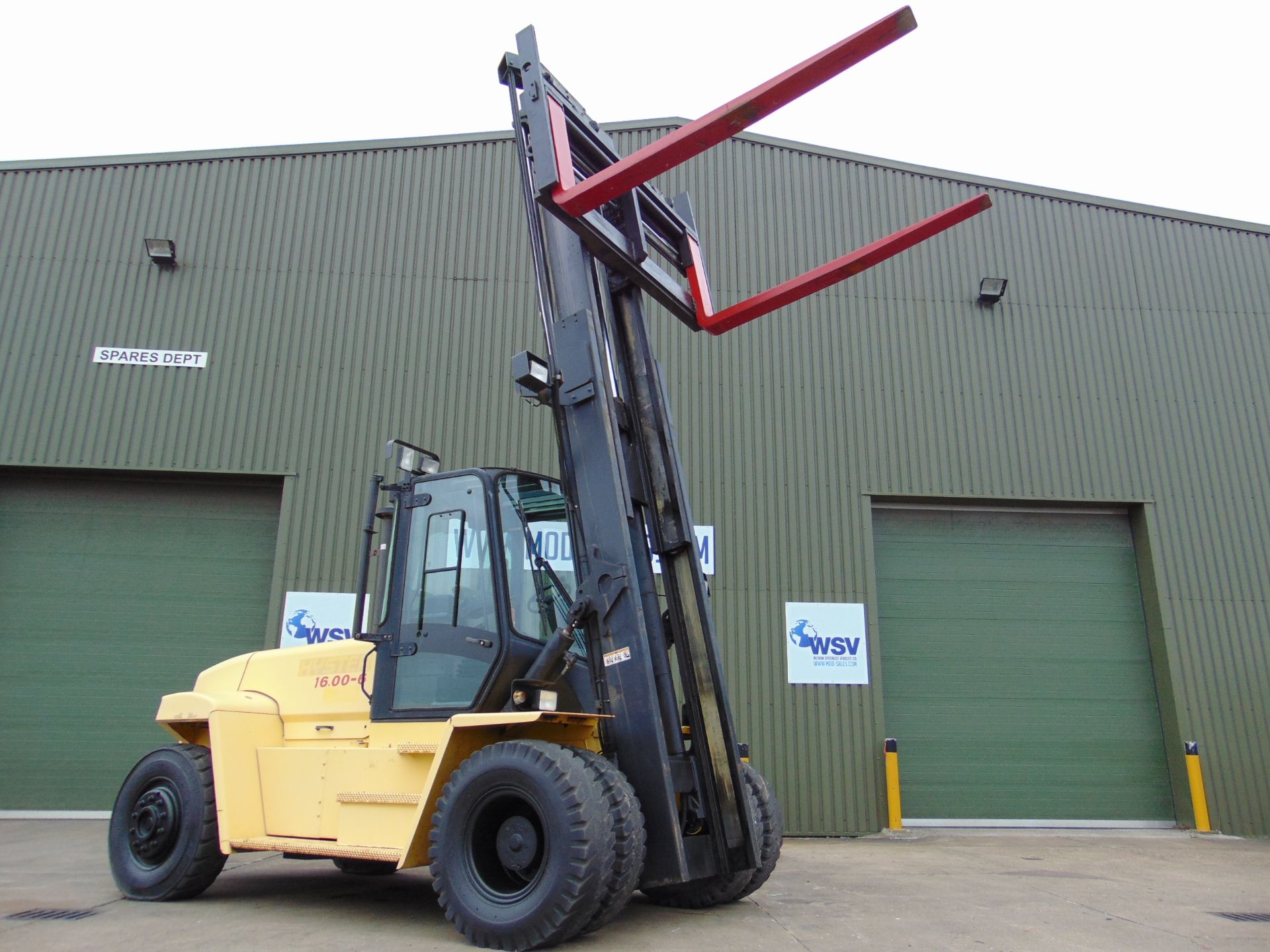 Ex Reserve Hyster H16.00 XM High capacity 16 Tonne Forklift ONLY 1,784 Hours! - Image 18 of 33