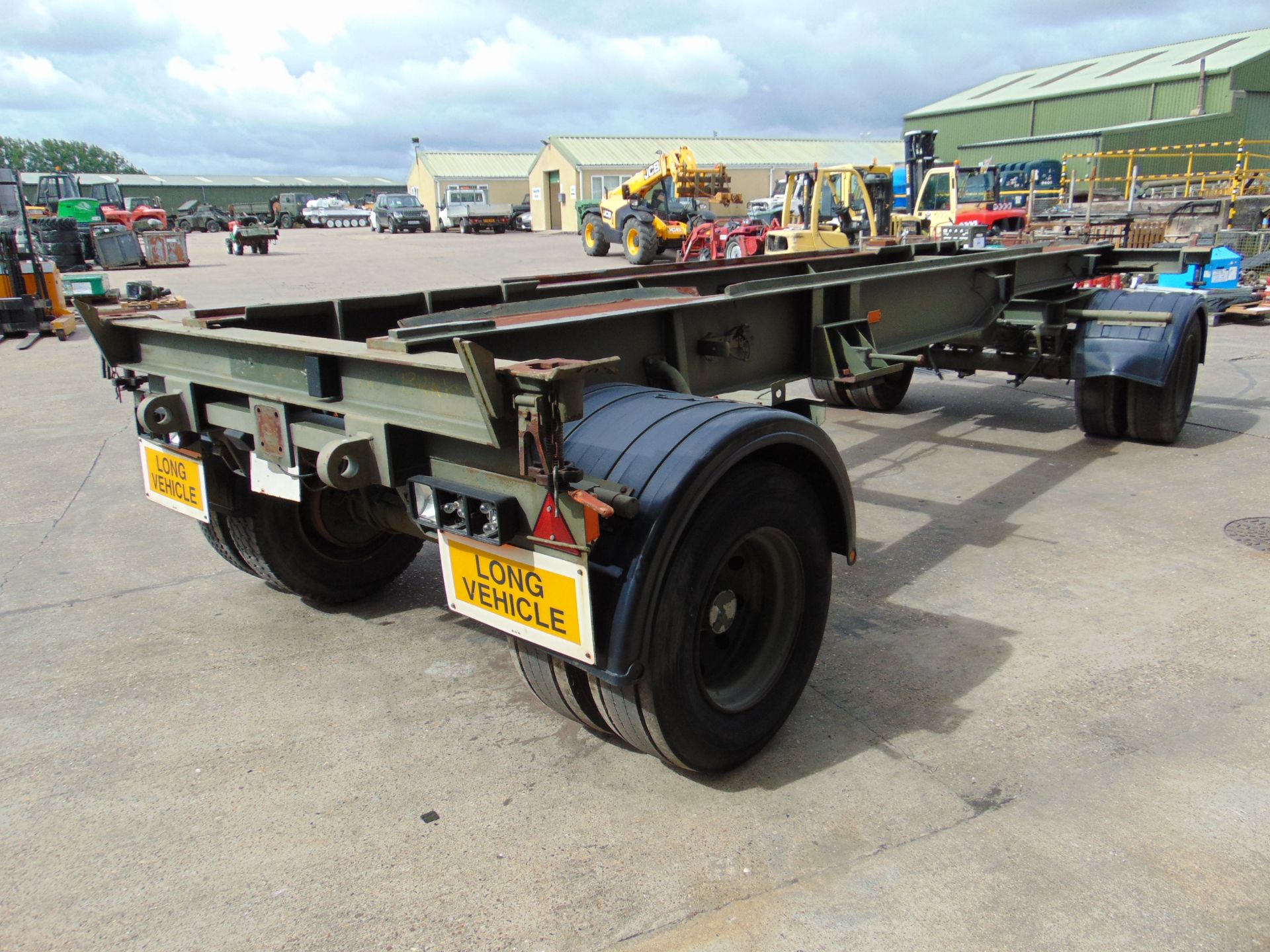 King DB20 2 axle drawbar skeletal trailer - Image 4 of 16