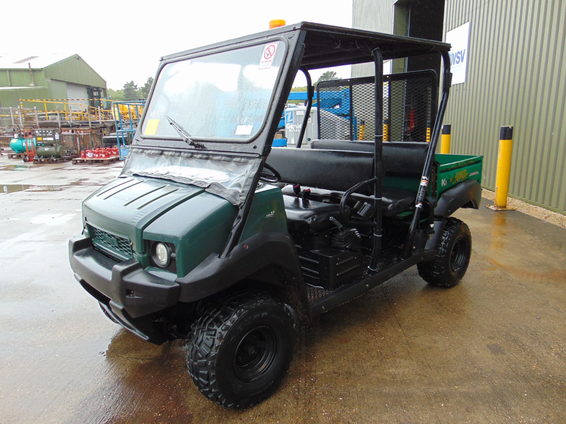 Kawasaki Mule 4010 Trans 4WD Diesel Utility Vehicle UTV ONLY 1,895 Hours!!! - Image 3 of 21