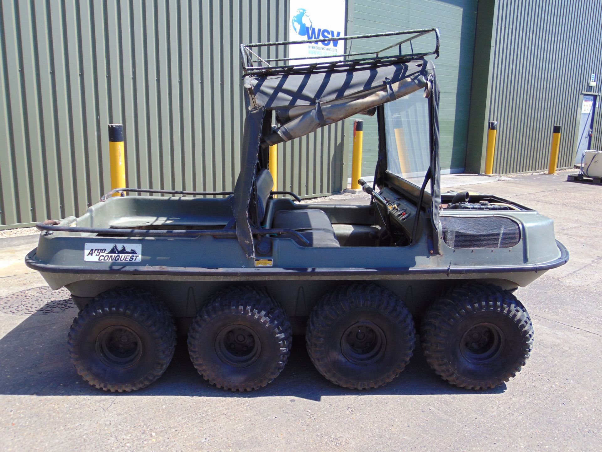 Argocat 8x8 Conquest Amphibious ATV c/w Full Cab ONLY 1,513 Hours! - Image 6 of 26