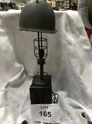 Very Unusual Military Side/Table Lamp