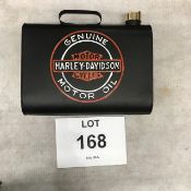 Harley Davidson oil/fuel Can new unused with brass cap