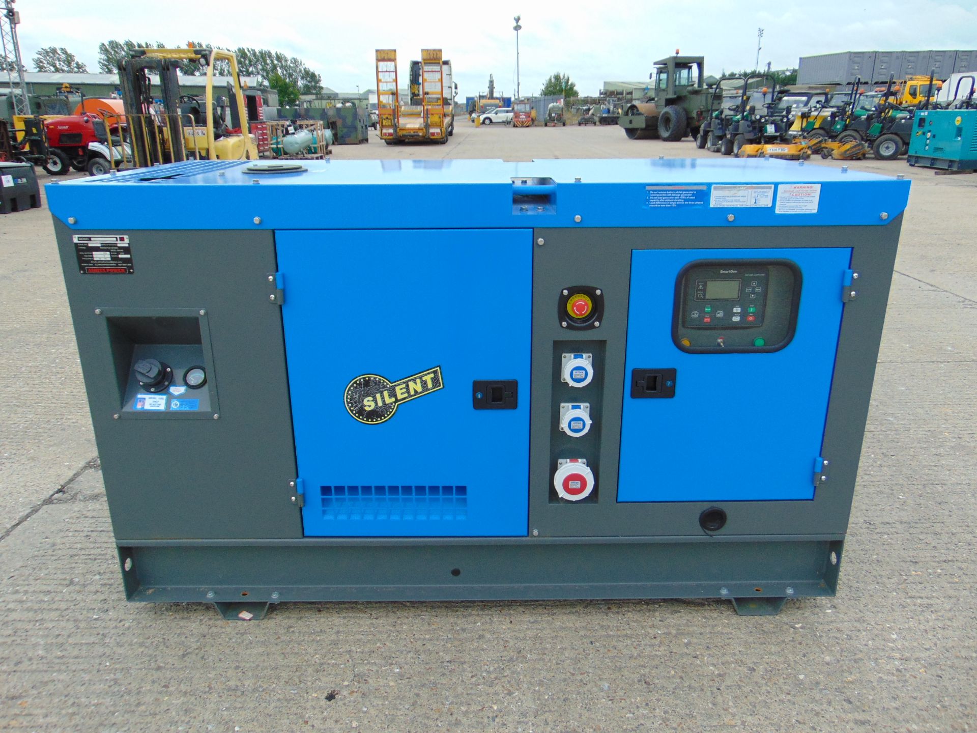 UNISSUED 50 KVA 3 Phase Silent Diesel Generator Set