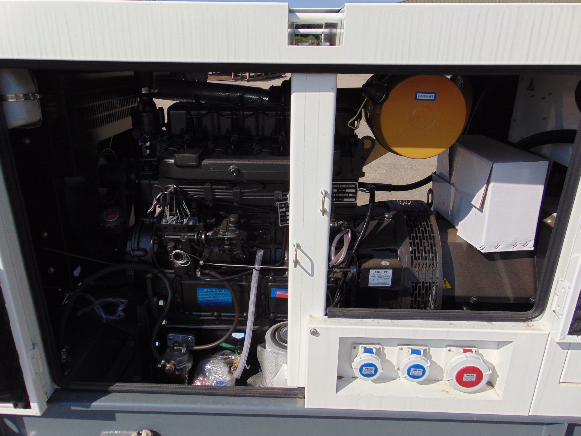 UNISSUED WITH TEST HOURS ONLY 70 KVA 3 Phase Silent Diesel Generator Set - Image 12 of 19