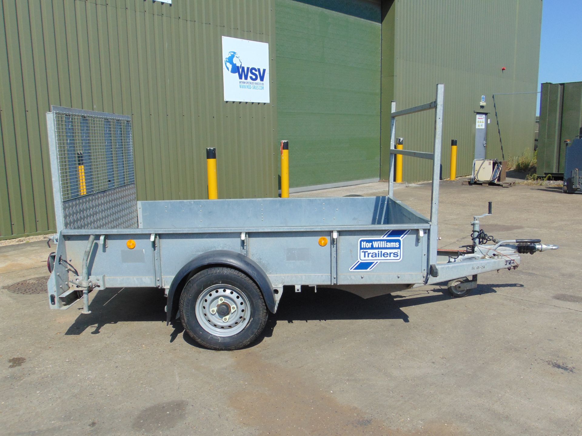 Ifor Williams GD85 Single Axle General Purpose Trailer with Rear Ramp - Image 5 of 18