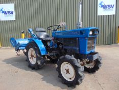 Iseki TX1410 4WD Compact Tractor c/w Rotovator ONLY 434 Hours!