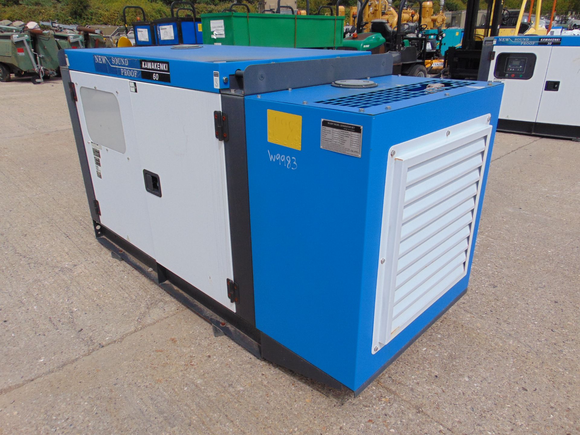 UNISSUED 60 KVA 3 Phase Silent Diesel Generator Set - Image 6 of 19