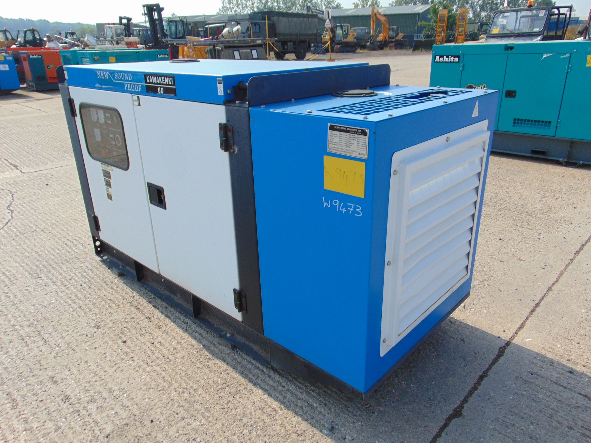 UNISSUED 60 KVA 3 Phase Silent Diesel Generator Set - Image 6 of 17