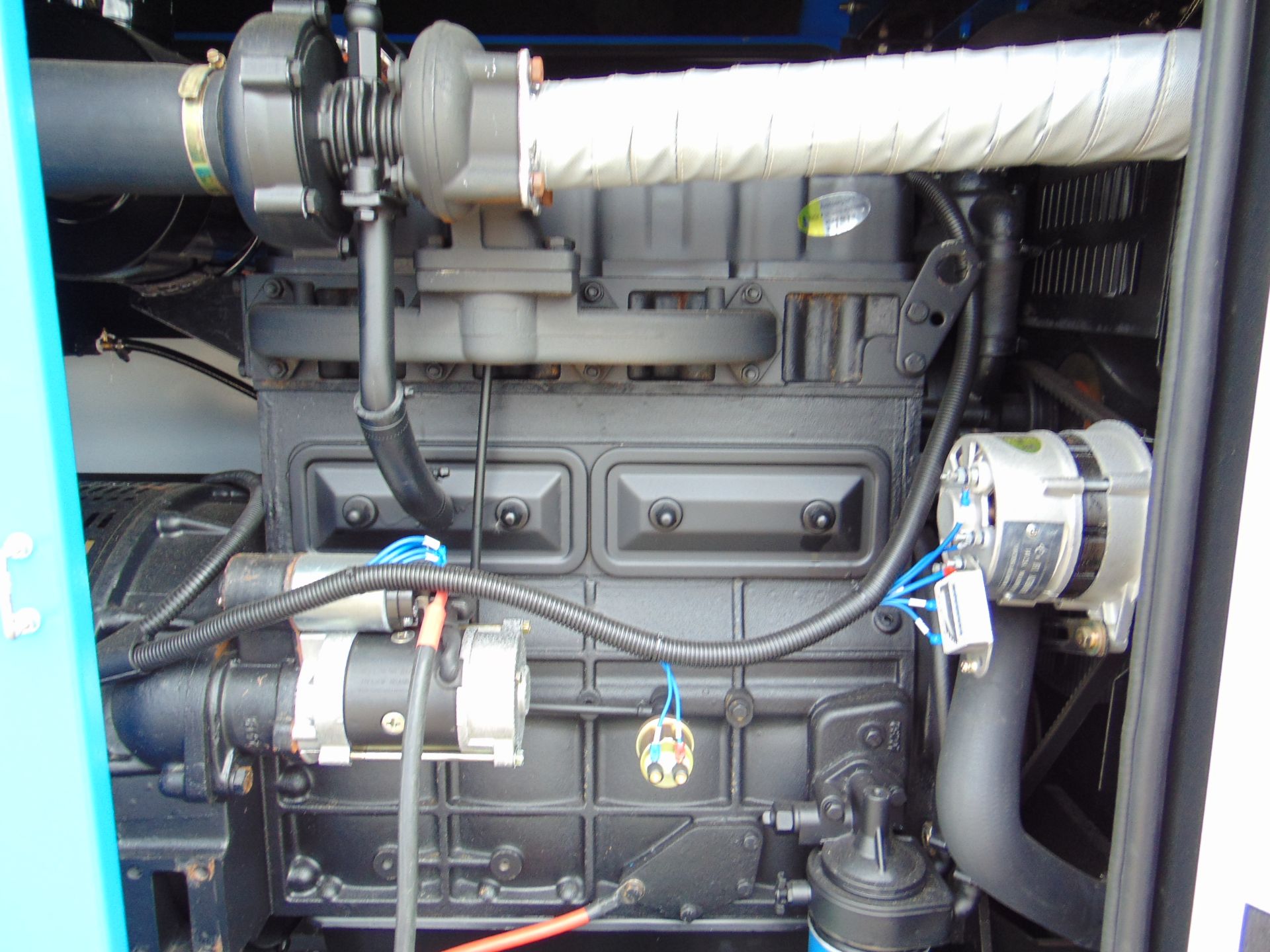 UNISSUED WITH TEST HOURS ONLY 70 KVA 3 Phase Silent Diesel Generator Set - Image 9 of 22