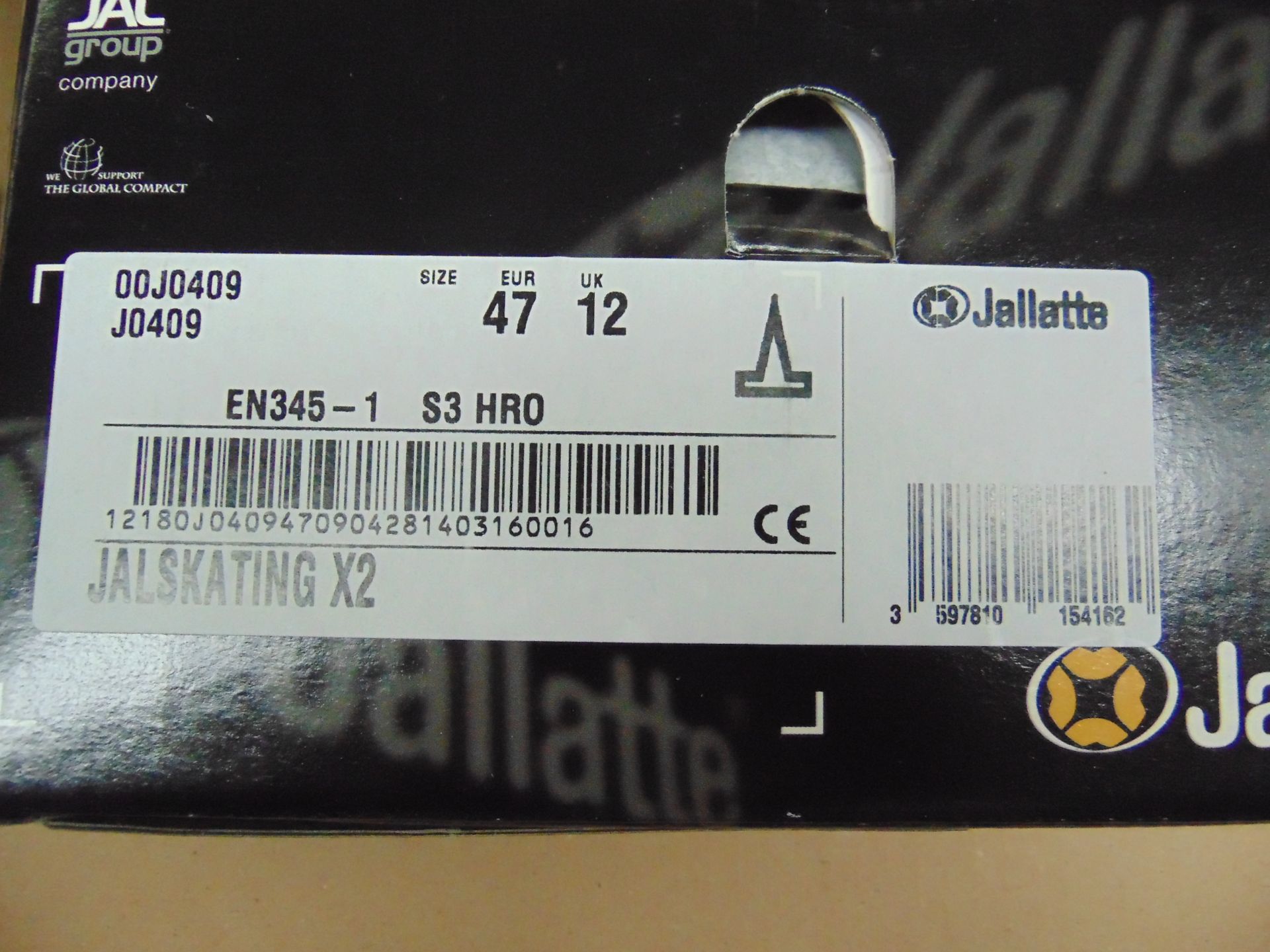 Qty 5 x UNISSUED Jallatte Safety Boots Size 12 - Image 4 of 4