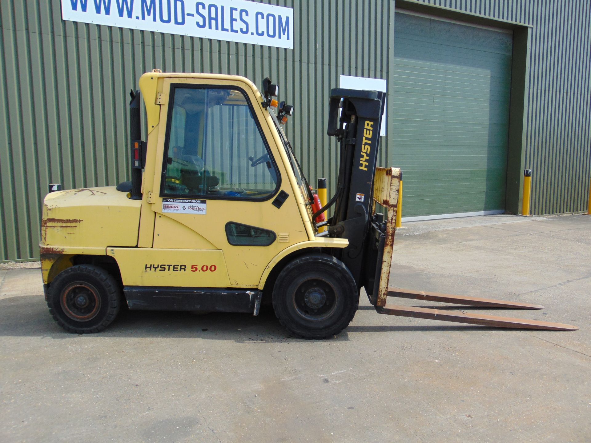 Hyster H5.00XM Forklift only 2,111 Hours! - Image 6 of 16