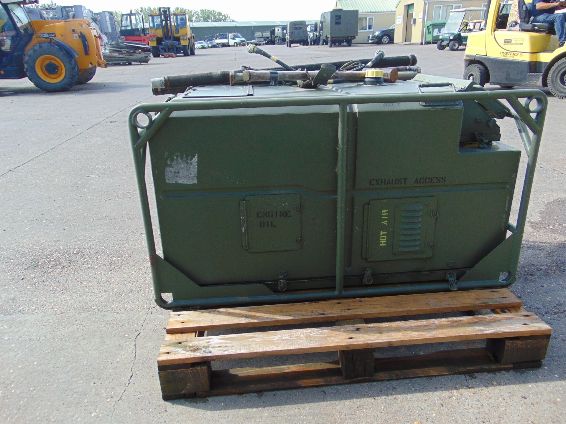 LISTER/ PETTER 5.6 KVA 240 Volt SINGLE PHASE 50 Hz Diesel GENERATOR 25 Hrs ONLY - Image 6 of 7