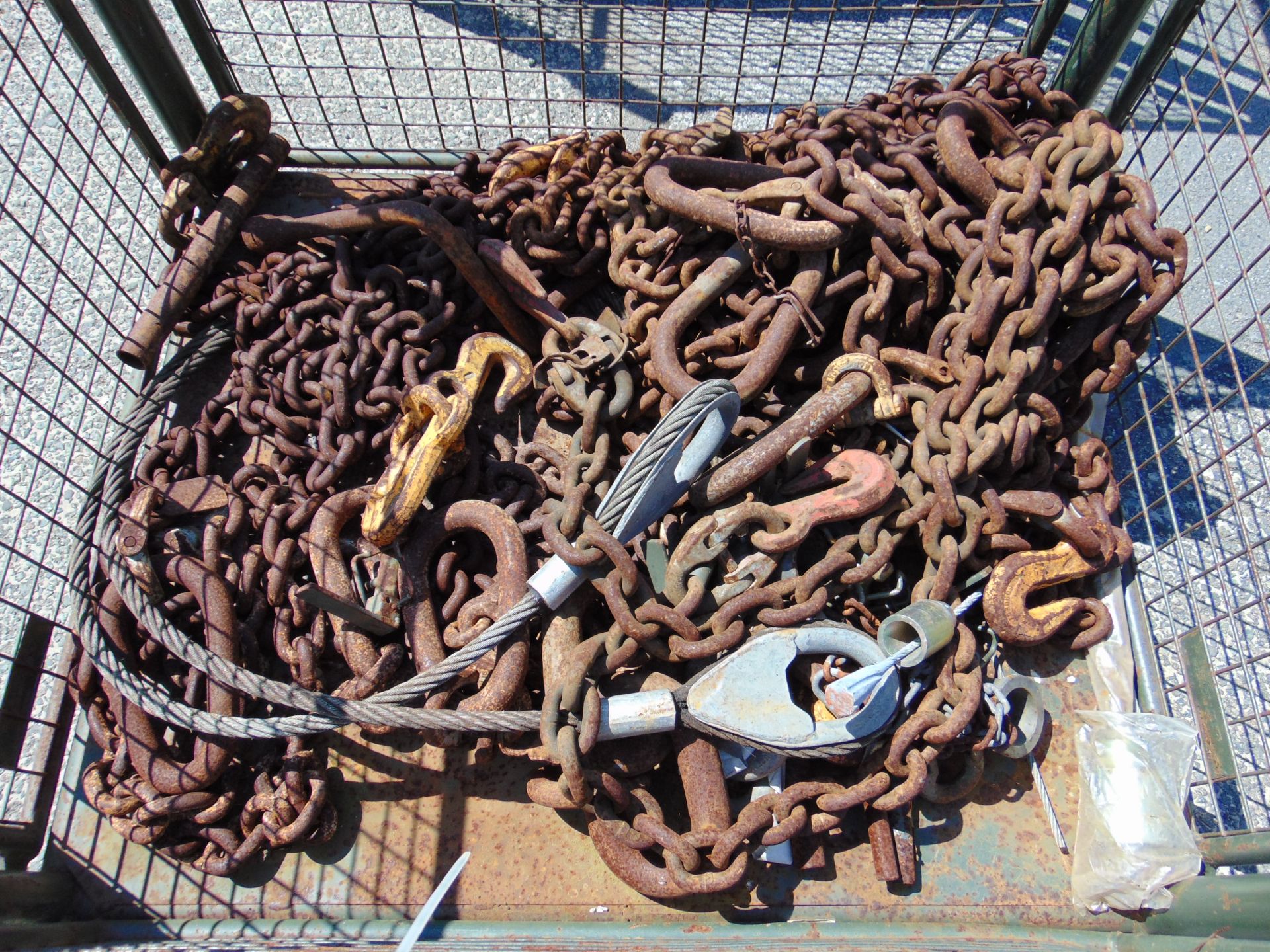 Recovery Eqpt inc Chains, Wire Rope Assy etc