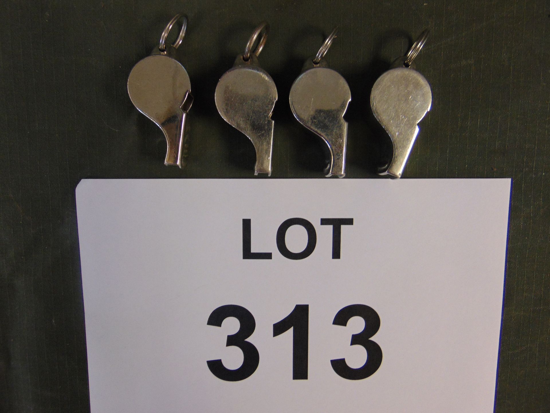 4X ACME THUNDERER SERVICE WHISTLES BROAD ARROW MARKED - Image 10 of 10