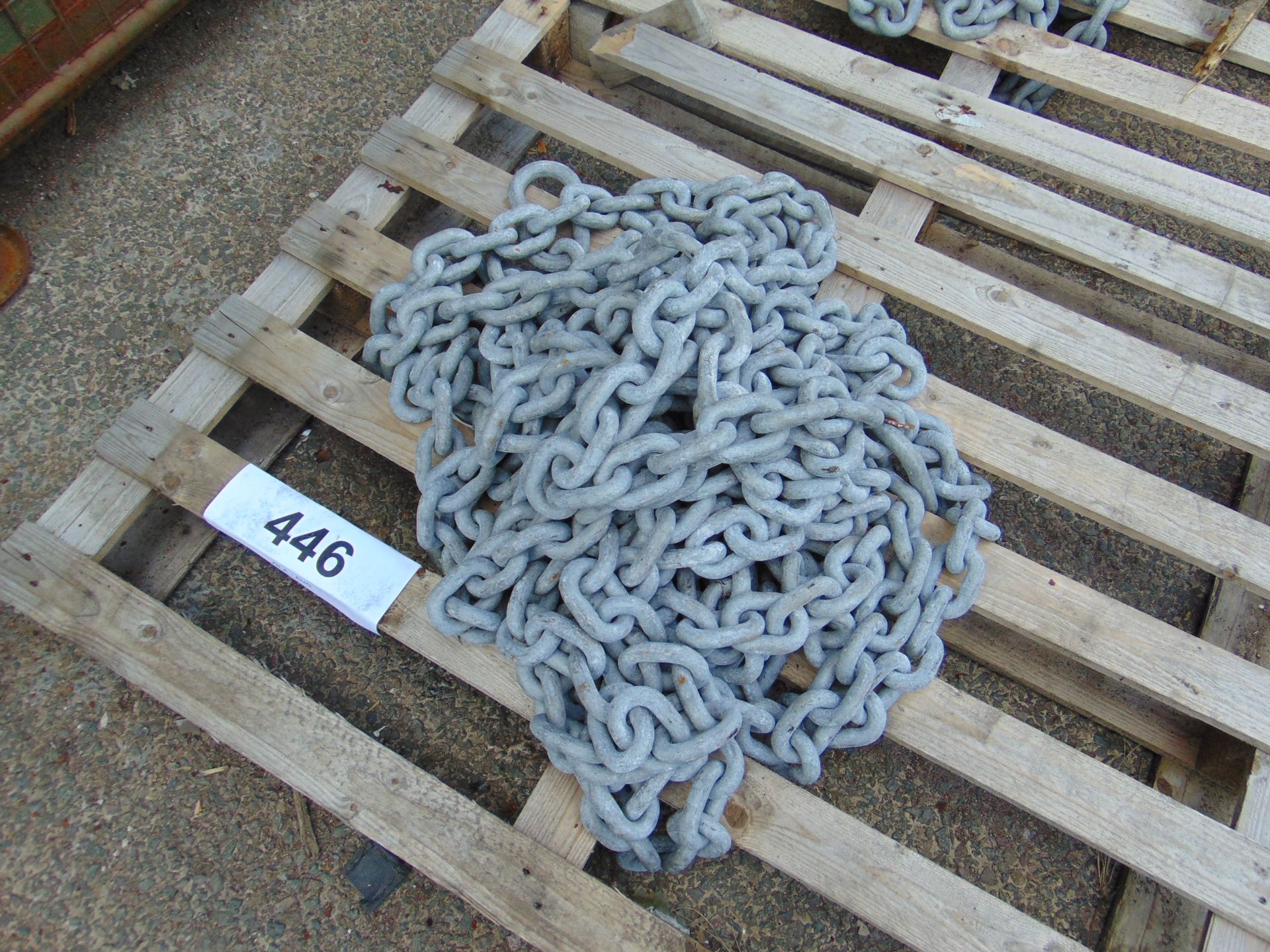 20m GALVANIZED MOORING CHAIN ASSY - Image 7 of 8