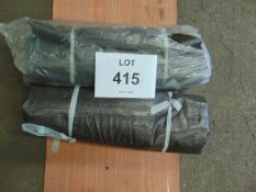 2x ROLLS OF HESSIAN CAMO SHEET UNISSUED