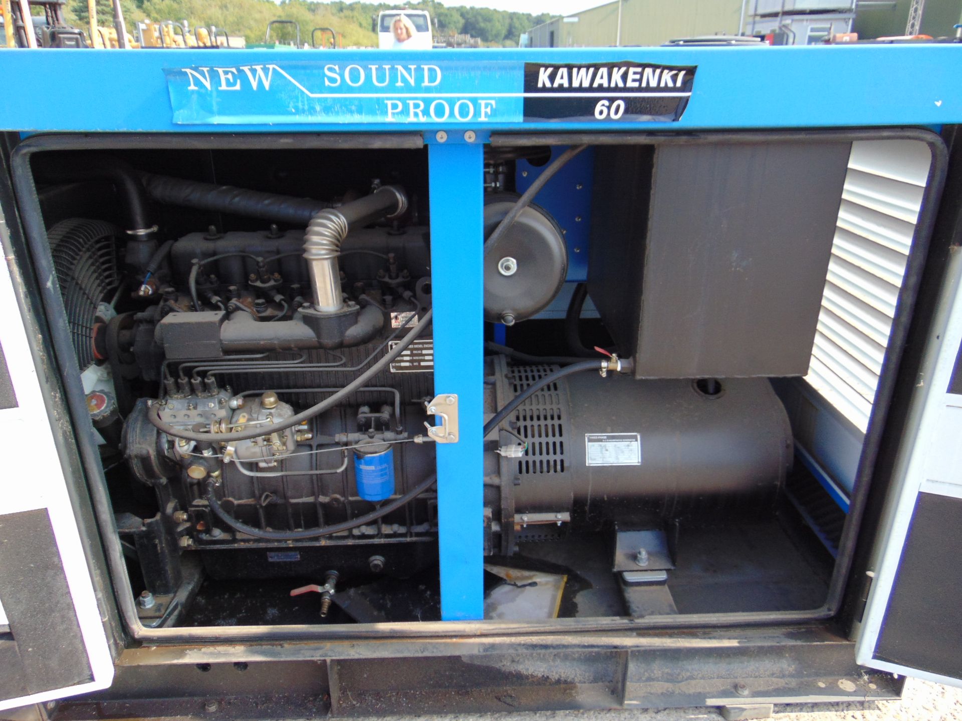 UNISSUED 60 KVA 3 Phase Silent Diesel Generator Set - Image 13 of 17