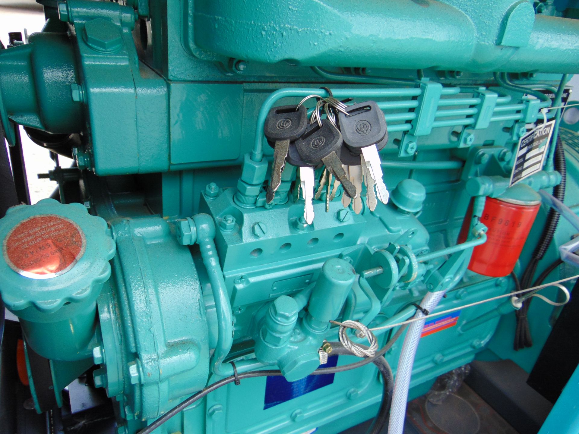 UNISSUED 50 KVA 3 Phase Silent Diesel Generator Set. This generator is 3 phase 50 Hz - Image 11 of 19