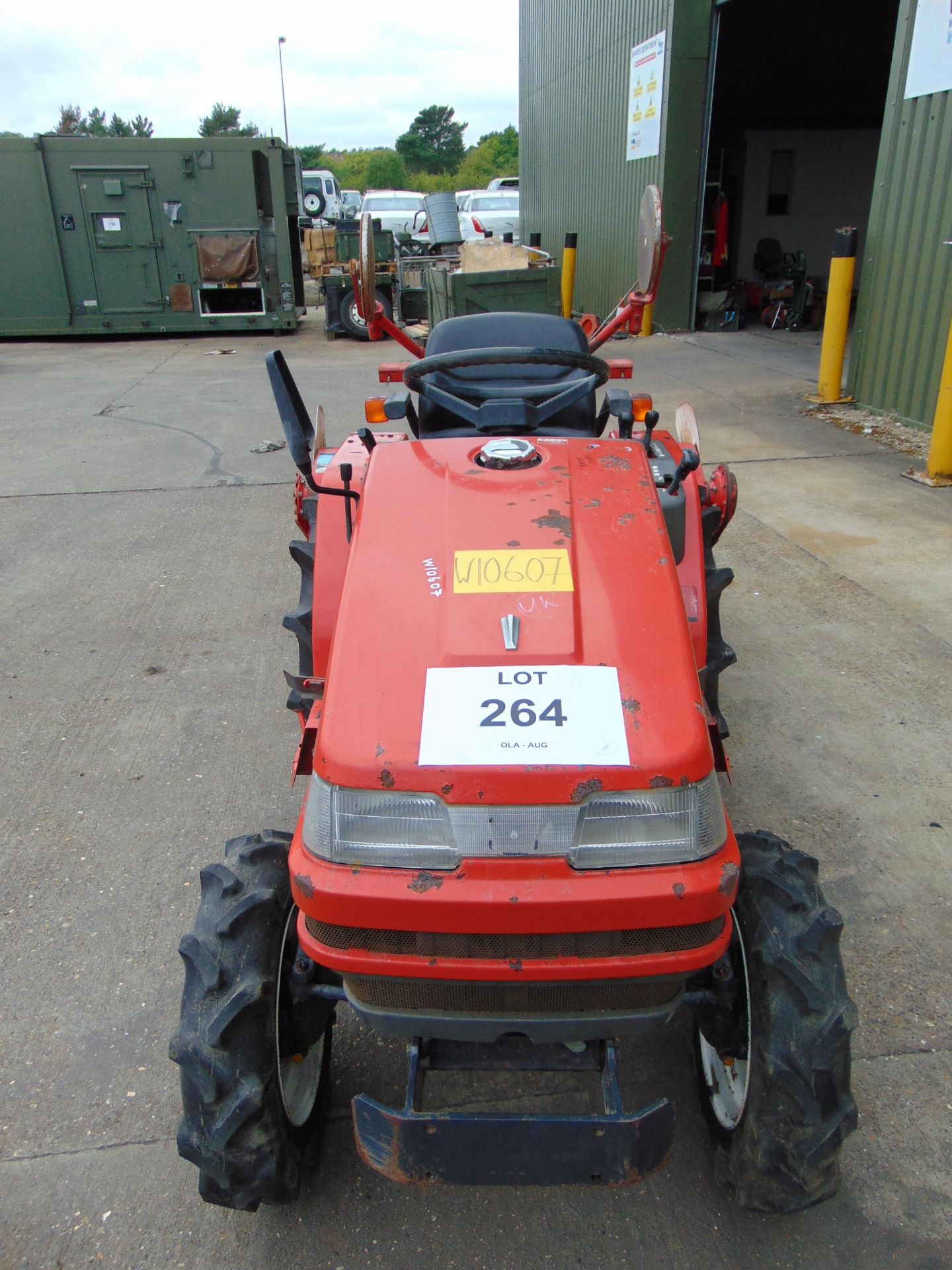 Yanmar Ke-3 4x4 Compact tractor c/w Rotavator - 615 hours only - Image 2 of 13