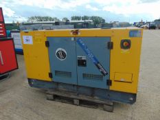 2016 KK30 30 KVA DIESEL GENERATOR 3 PHASE 230/400 VOLT 50 Hz SILENCED - LOW HOURS